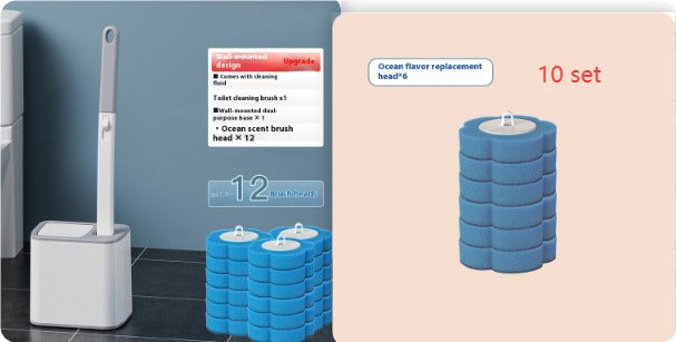 Juego de Cepillos para Inodoro Desechables
