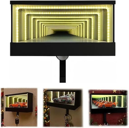 Expositor de Pared LED 3D para Llaves de Garaje