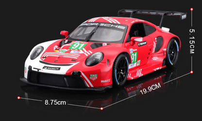 Porsche 911 RSR Modelo Diecast a Escala 1:24