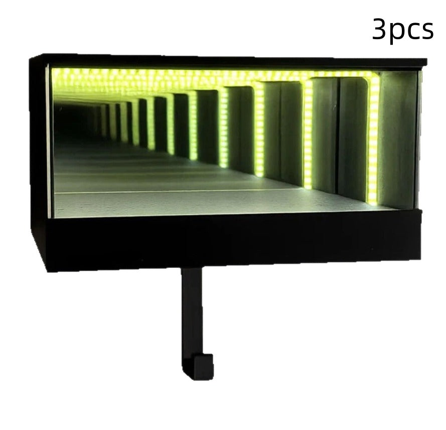 Expositor de Pared LED 3D para Llaves de Garaje
