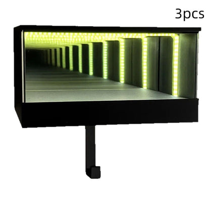 Expositor de Pared LED 3D para Llaves de Garaje
